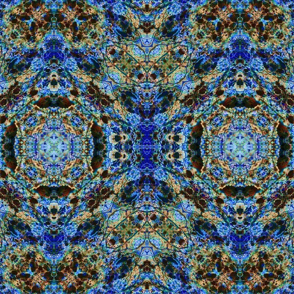 Kusursuz kaleydoskop deseni. Soyut etnik köken. Kusursuz bir doku. Yaratıcı bir geçmiş. Çizimler