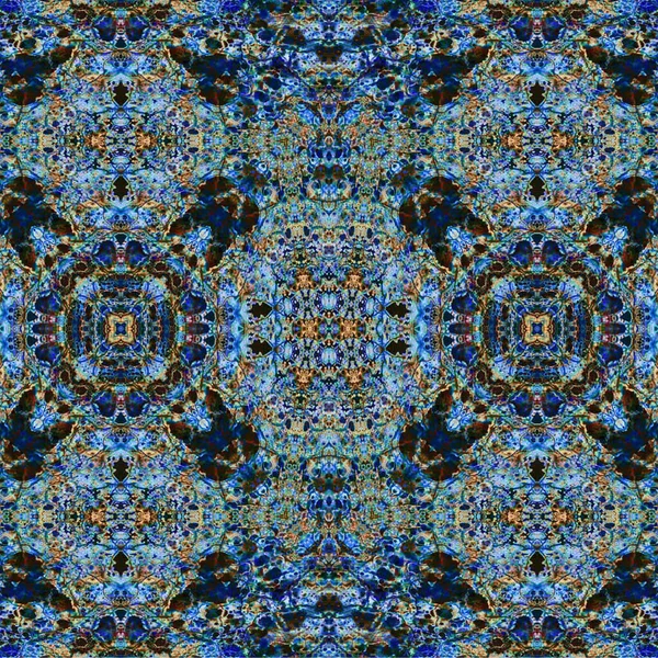 Kusursuz kaleydoskop deseni. Soyut etnik köken. Kusursuz bir doku. Yaratıcı bir geçmiş. Çizimler