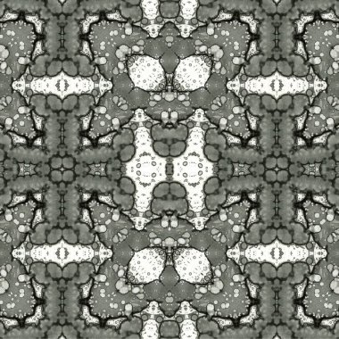 Kusursuz etnik düzen. Soyut retro arka plan. Kusursuz bir doku. Simetrik arkaplan. Sanat dokusu