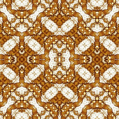 Kusursuz etnik düzen. Soyut retro arka plan. Kusursuz bir doku. Simetrik arkaplan. Sanat dokusu