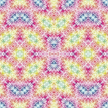 Kusursuz etnik düzen. Soyut retro arka plan. Kusursuz bir doku. Simetrik arkaplan. Sanat dokusu