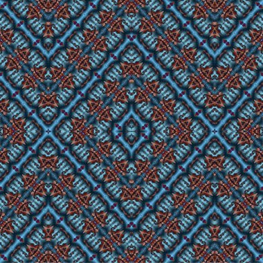 Seamless ethnic pattern. Abstract retro background. Seamless texture. Symmetrical background. Art texture
