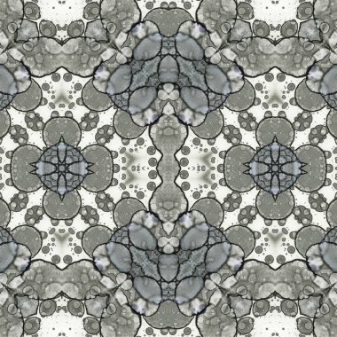 Kusursuz etnik düzen. Soyut retro arka plan. Kusursuz bir doku. Simetrik arkaplan. Sanat dokusu