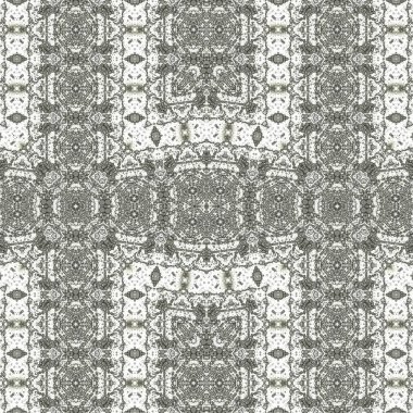 Kusursuz etnik düzen. Soyut retro arka plan. Kusursuz bir doku. Simetrik arkaplan. Sanat dokusu