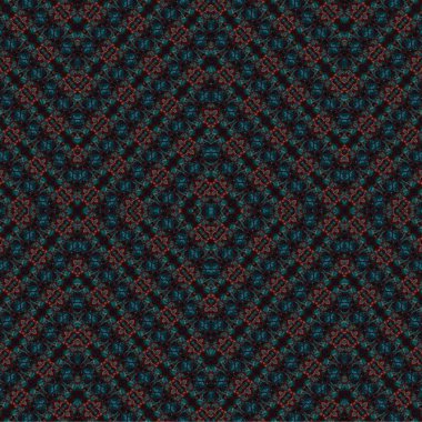 Kusursuz etnik düzen. Soyut retro arka plan. Kusursuz bir doku. Simetrik arkaplan. Sanat dokusu