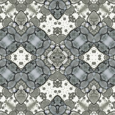 Kusursuz etnik düzen. Soyut retro arka plan. Kusursuz bir doku. Simetrik arkaplan. Sanat dokusu