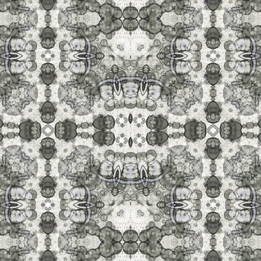 Kusursuz etnik düzen. Soyut retro arka plan. Kusursuz bir doku. Simetrik arkaplan. Sanat dokusu