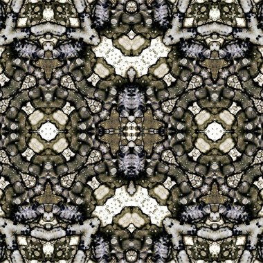 Kusursuz etnik düzen. Soyut retro arka plan. Kusursuz bir doku. Simetrik arkaplan. Sanat dokusu