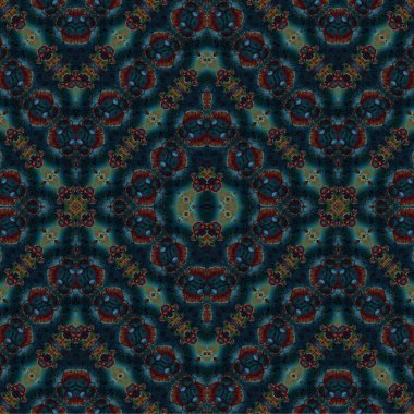 Seamless ethnic pattern. Abstract retro background. Seamless texture. Symmetrical background. Art texture