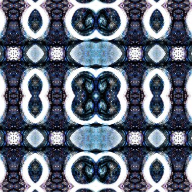 Kusursuz etnik düzen. Soyut retro arka plan. Kusursuz bir doku. Simetrik arkaplan. Sanat dokusu