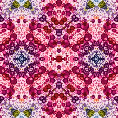 Kusursuz etnik düzen. Soyut retro arka plan. Kusursuz bir doku. Simetrik arkaplan. Sanat dokusu