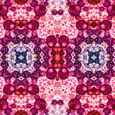 Kusursuz etnik düzen. Soyut retro arka plan. Kusursuz bir doku. Simetrik arkaplan. Sanat dokusu