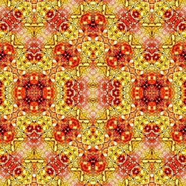 Kusursuz etnik düzen. Soyut retro arka plan. Kusursuz bir doku. Simetrik arkaplan. Sanat dokusu