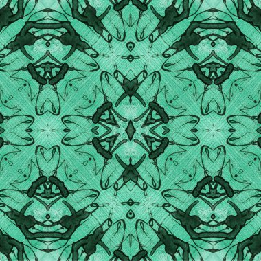 Kusursuz etnik düzen. Soyut retro arka plan. Kusursuz bir doku. Simetrik arkaplan. Sanat dokusu