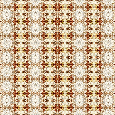 Kusursuz etnik düzen. Soyut retro arka plan. Kusursuz bir doku. Simetrik arkaplan. Sanat dokusu