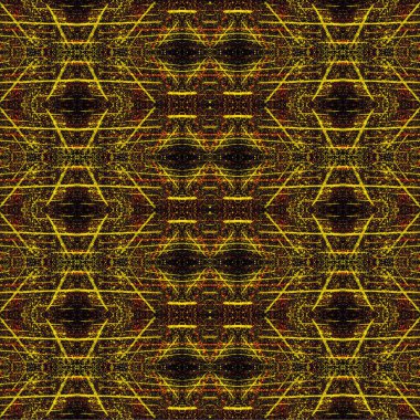 Kusursuz etnik düzen. Soyut retro arka plan. Kusursuz bir doku. Simetrik arkaplan. Sanat dokusu