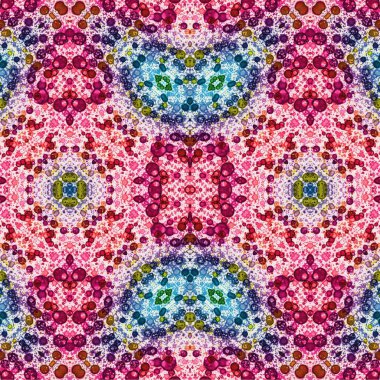 Kusursuz etnik düzen. Soyut retro arka plan. Kusursuz bir doku. Simetrik arkaplan. Sanat dokusu