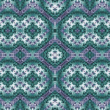 Kusursuz etnik düzen. Soyut retro arka plan. Kusursuz bir doku. Simetrik arkaplan. Sanat dokusu