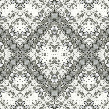 Kusursuz etnik düzen. Soyut retro arka plan. Kusursuz bir doku. Simetrik arkaplan. Sanat dokusu