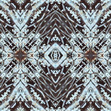 Kusursuz etnik düzen. Soyut retro arka plan. Kusursuz bir doku. Simetrik arkaplan. Sanat dokusu