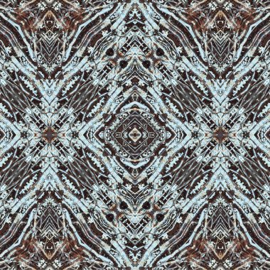 Kusursuz etnik düzen. Soyut retro arka plan. Kusursuz bir doku. Simetrik arkaplan. Sanat dokusu