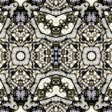 Kusursuz etnik düzen. Soyut retro arka plan. Kusursuz bir doku. Simetrik arkaplan. Sanat dokusu