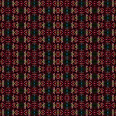 Kusursuz etnik düzen. Soyut retro arka plan. Kusursuz bir doku. Simetrik arkaplan. Sanat dokusu