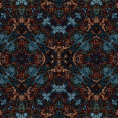 Kusursuz etnik düzen. Soyut retro arka plan. Kusursuz bir doku. Simetrik arkaplan. Sanat dokusu