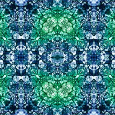 Kusursuz etnik düzen. Soyut retro arka plan. Kusursuz bir doku. Simetrik arkaplan. Sanat dokusu