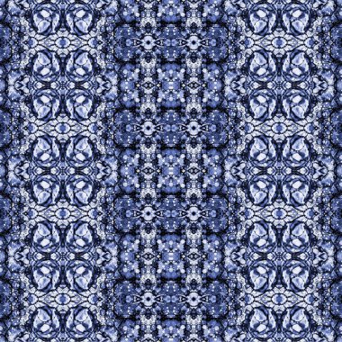 Kusursuz etnik düzen. Soyut retro arka plan. Kusursuz bir doku. Simetrik arkaplan. Sanat dokusu