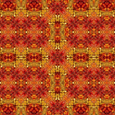 Kusursuz etnik düzen. Soyut retro arka plan. Kusursuz bir doku. Simetrik arkaplan. Sanat dokusu