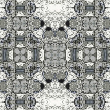 Kusursuz etnik düzen. Soyut retro arka plan. Kusursuz bir doku. Simetrik arkaplan. Sanat dokusu