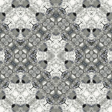 Kusursuz etnik düzen. Soyut retro arka plan. Kusursuz bir doku. Simetrik arkaplan. Sanat dokusu