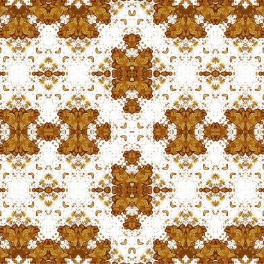 Kusursuz etnik düzen. Soyut retro arka plan. Kusursuz bir doku. Simetrik arkaplan. Sanat dokusu