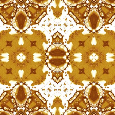 Kusursuz etnik düzen. Soyut retro arka plan. Kusursuz bir doku. Simetrik arkaplan. Sanat dokusu