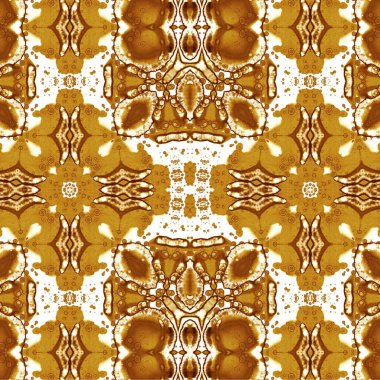 Kusursuz etnik düzen. Soyut retro arka plan. Kusursuz bir doku. Simetrik arkaplan. Sanat dokusu