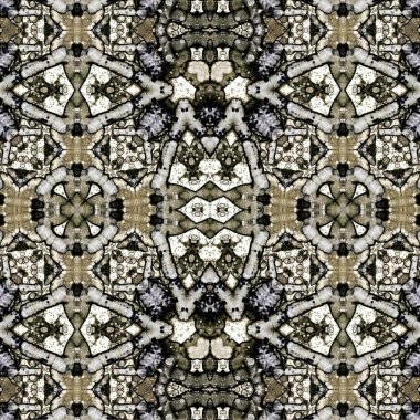 Kusursuz etnik düzen. Soyut retro arka plan. Kusursuz bir doku. Simetrik arkaplan. Sanat dokusu