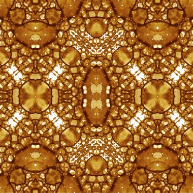 Kusursuz etnik düzen. Soyut retro arka plan. Kusursuz bir doku. Simetrik arkaplan. Sanat dokusu