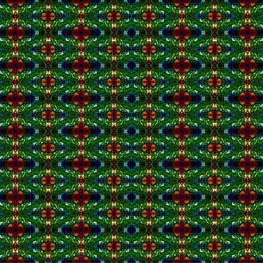 Kusursuz etnik düzen. Soyut retro arka plan. Kusursuz bir doku. Simetrik arkaplan. Sanat dokusu