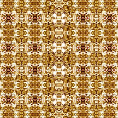 Kusursuz etnik düzen. Soyut retro arka plan. Kusursuz bir doku. Simetrik arkaplan. Sanat dokusu