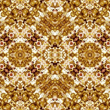 Kusursuz etnik düzen. Soyut retro arka plan. Kusursuz bir doku. Simetrik arkaplan. Sanat dokusu