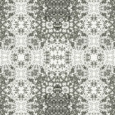 Kusursuz etnik düzen. Soyut retro arka plan. Kusursuz bir doku. Simetrik arkaplan. Sanat dokusu