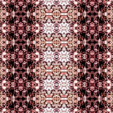 Kusursuz etnik düzen. Soyut retro arka plan. Kusursuz bir doku. Simetrik arkaplan. Sanat dokusu