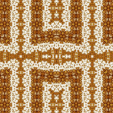 Kusursuz etnik düzen. Soyut retro arka plan. Kusursuz bir doku. Simetrik arkaplan. Sanat dokusu