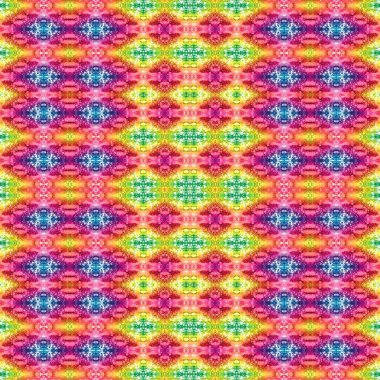 Kusursuz etnik düzen. Soyut retro arka plan. Kusursuz bir doku. Simetrik arkaplan. Sanat dokusu