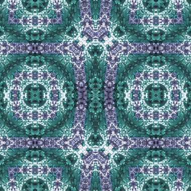 Kusursuz etnik düzen. Soyut retro arka plan. Kusursuz bir doku. Simetrik arkaplan. Sanat dokusu