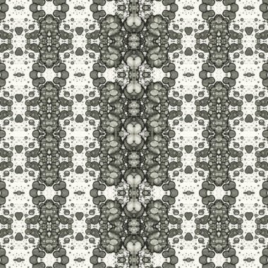 Kusursuz etnik düzen. Soyut retro arka plan. Kusursuz bir doku. Simetrik arkaplan. Sanat dokusu