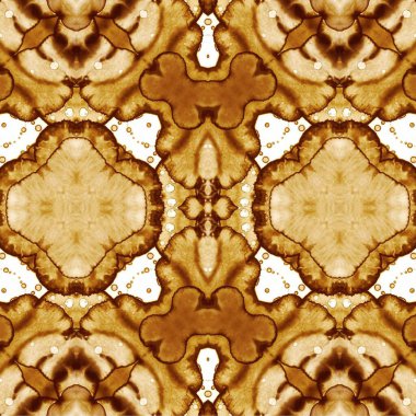 Kusursuz etnik düzen. Soyut retro arka plan. Kusursuz bir doku. Simetrik arkaplan. Sanat dokusu