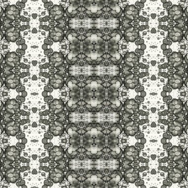 Kusursuz etnik düzen. Soyut retro arka plan. Kusursuz bir doku. Simetrik arkaplan. Sanat dokusu