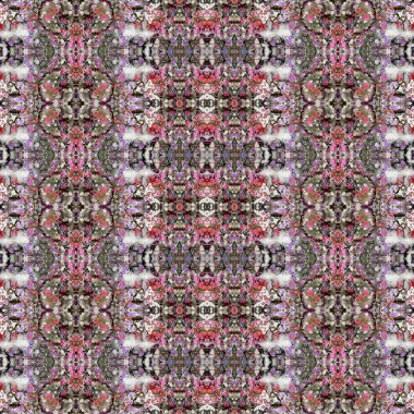 Kusursuz etnik düzen. Soyut retro arka plan. Kusursuz bir doku. Simetrik arkaplan. Sanat dokusu